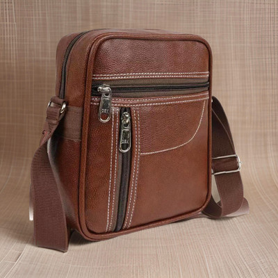 JairaJ Brown Sling Bag Men Sling Bag extra large