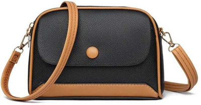 Cleto Women Black Sling Bag