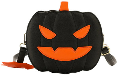 Bauge Bags Black Sling Bag Pumpkin Potion Slings