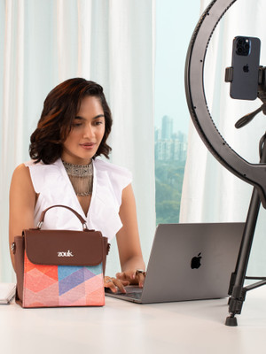 ZOUK Multicolor Sling Bag GeoOptics Statement Sling Bag