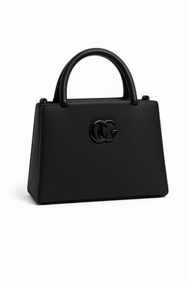 ZOKER Black Sling Bag Stylish Boxy PU for Women