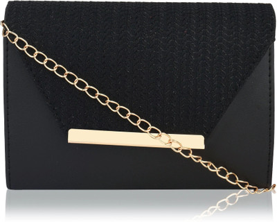 SHAMRIZ Black Sling Bag Sling Bag For Women's/Girls Sling Bag With Adjustable strap |