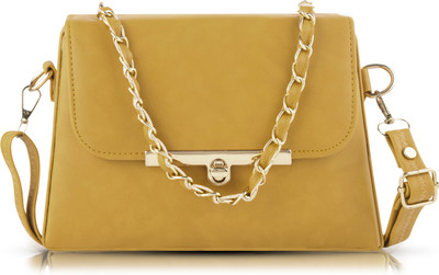 Skorpio Beige Sling Bag Women Sling Bag