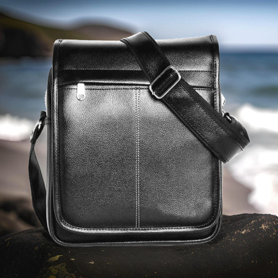 JairaJ Black Sling Bag Men Sling Bag extra large