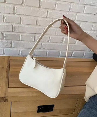 EVOLIC White Shoulder Bag Women white Shoulder Bag