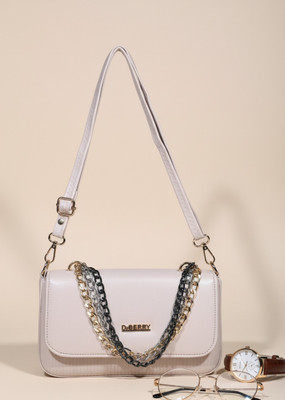 DONICY Beige Sling Bag Designer sling bag for girls