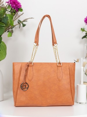 CARLTON LONDON Tan Shoulder Bag CLLP-750-A TAN