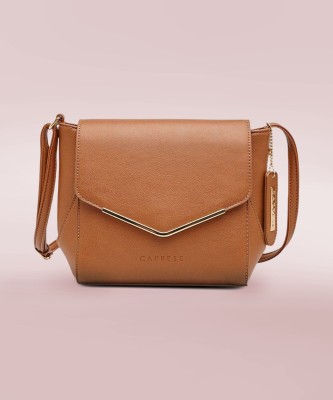 Caprese Tan Sling Bag Sling Medium Tan