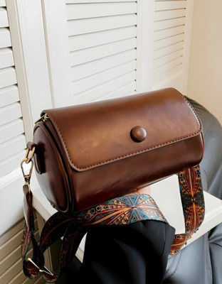 Shara Fashion Brown Hand-held Bag KOREA STYLISH MULTIPURPOSE SLING BAG FOr GIRLS