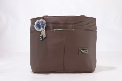 Classy Bella Brown Hand-held Bag New Trendy & Fancy Ladies Bag With Unique Look