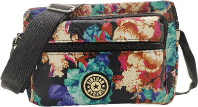 MOMISY Black, Blue, Multicolor Sling Bag Mobile Bag for Women And Girls