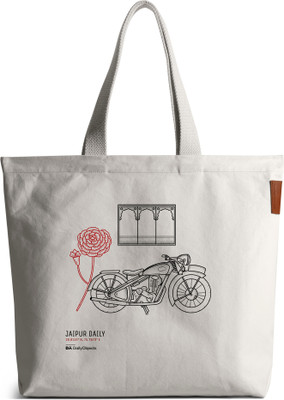 DailyObjects Boys & Girls Grey Tote