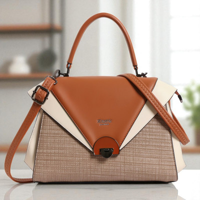 Exotic Premium Multicolor Satchel Designer Dazzle Top Handle Tote Handbag