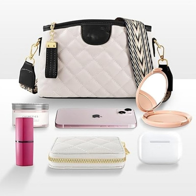 HaveGlam White Sling Bag Trendy sling bag for women