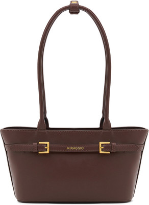 Miraggio Brown Shoulder Bag Ines Shoulder Bag