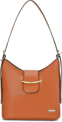 Fastrack Tan Sling Bag Solid