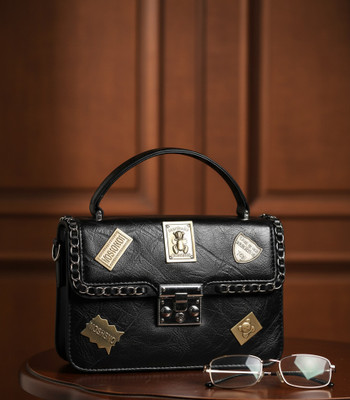 DONICY Black Sling Bag Stylish sling bag