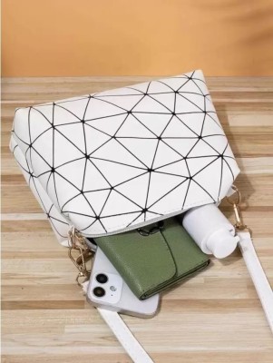 EVOLIC White Sling Bag Exclusive WHITE Women sling bag