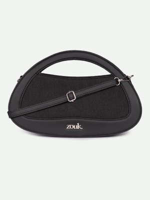 ZOUK Black Sling Bag Nadia Sling Bag - Jet Black