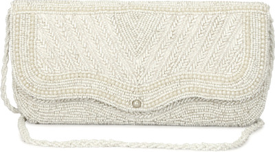 Zari and Fashion Clear Sling Bag Partywear women and girls clutch purse