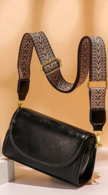 HaveGlam Black Sling Bag Trendy sling bag for women