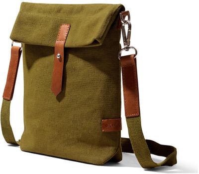 DailyObjects Green Sling Bag Olive Green Scout Crossbody Bag