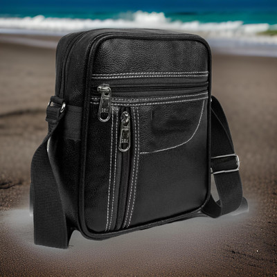 JairaJ Black Sling Bag Men Sling Bag extra large