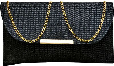 JIVON Black Sling Bag net sling bag