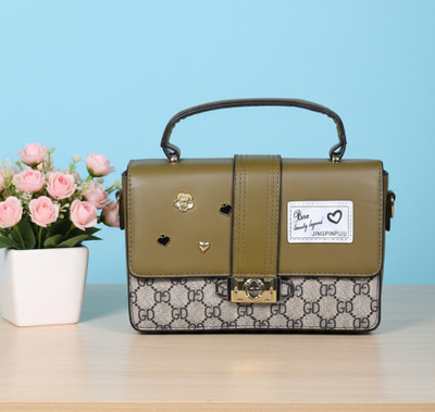 DONICY Green Sling Bag Stylish sling bag