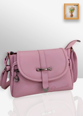 magnifique Purple Sling Bag Lavender Sling bag for Women and Girls / Side bag / Handbag / Cross body bag