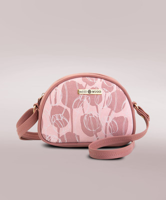 house of common Pink Shoulder Bag Stylish Box Sling Bag | Side Purse| Cross Body Sling Box Bags -EthnicTraditional