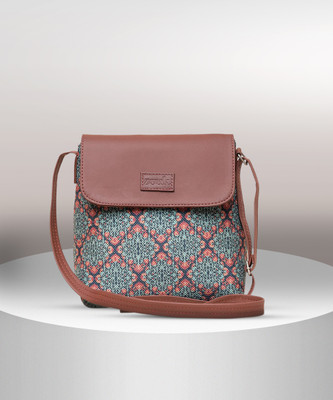 ZOUK Green Sling Bag Kolkata Flap Sling Bag