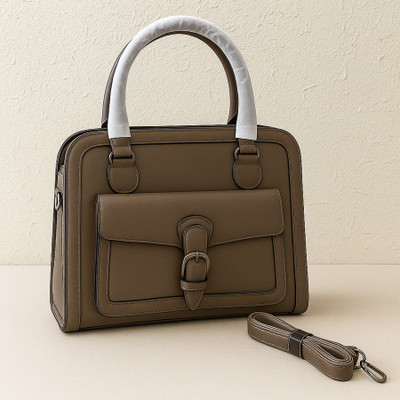 buddle Brown Tote Designed for the modern woman, it seamlessly balances style, functionality.