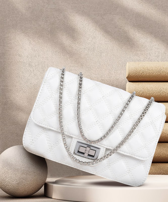 LINO PERROS White Sling Bag White Sling Bag