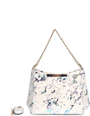 DONICY Beige Sling Bag Amazing marble look sling bag