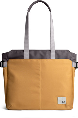 DailyObjects Yellow Tote Charcoal-Amber Key Tote