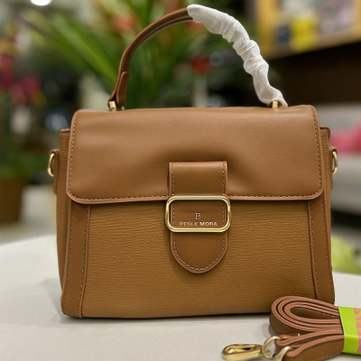 Bridgeway Brown Sling Bag DARK BROWN PU LEATHER