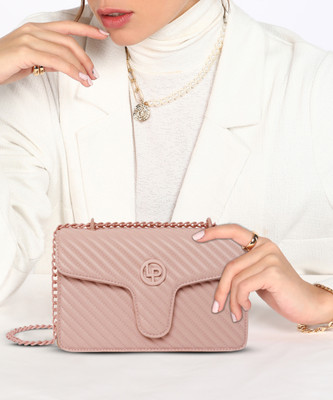 LINO PERROS Pink Shoulder Bag LWHB02508PINK