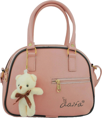 AAIFA Pink Sling Bag Teddy hand bag