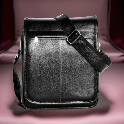 JairaJ Black Sling Bag Men Sling Bag extra large