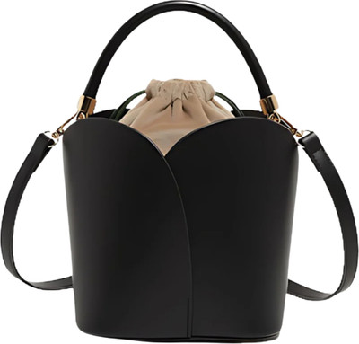 Bauge Bags Black Sling Bag Bucket Me Babe