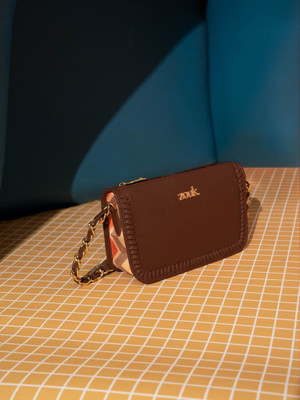 ZOUK Orange Sling Bag Aalya Baguette - Tidal Wave