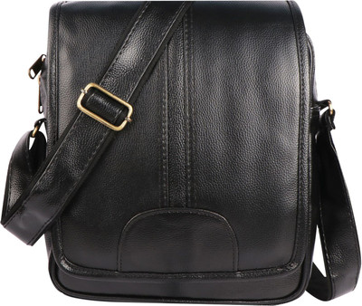 Prime Carry Black Sling Bag Black Sling Bag Casual Bag/Cross Body Bag/Office Business Bag Stylish sling Bag
