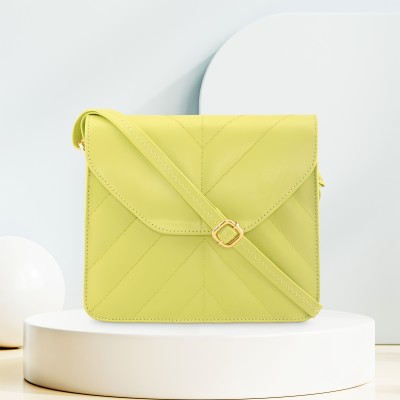 Fastrack Green Sling Bag Celery Green Sling Bag for Women