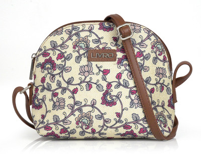 livro Beige Sling Bag Lotus Sling Bag
