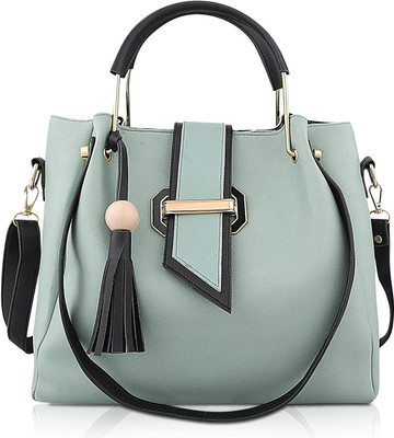Fargo Women Green Handbag(Pack of: 5)