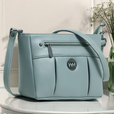Women Marks Clear Sling Bag Texture Plain Fashionable Bag