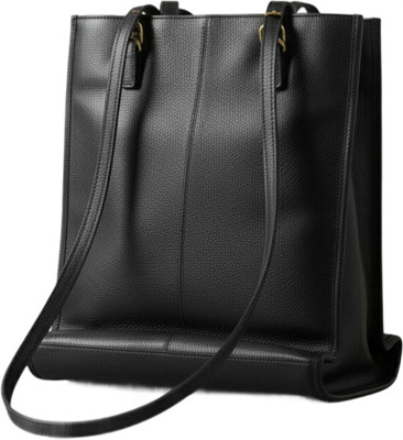 Voize Black Tote Naga Genuine Leather