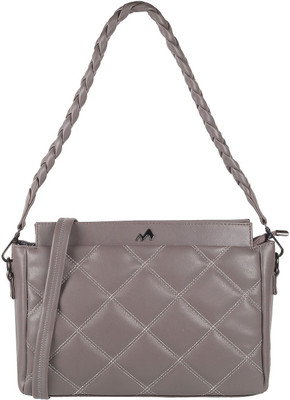 METRO Grey Shoulder Bag 66-91