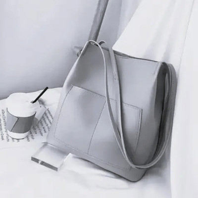 bagify Grey Tote Women's Tote Bag Ladies Purse Handbag Women Bags Ladies Purse